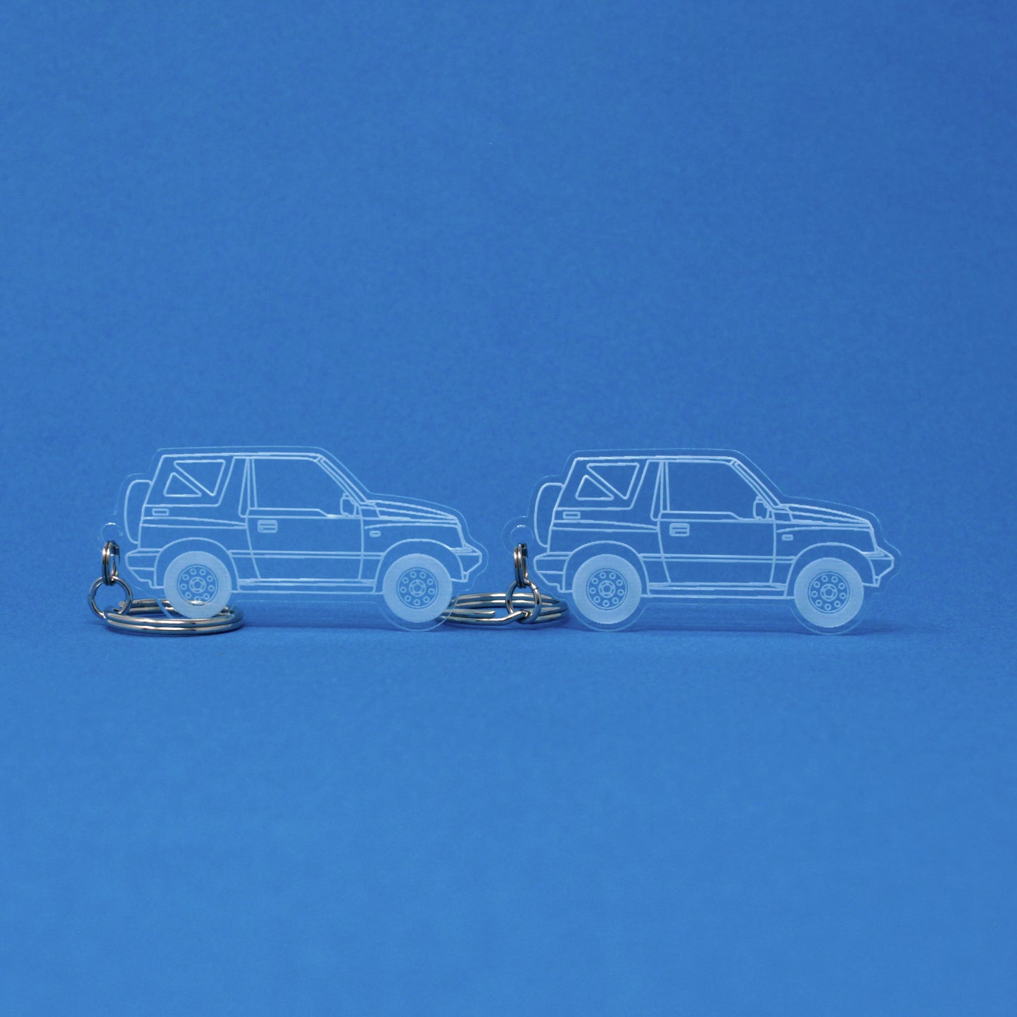 Suzuki Sidekick Keychain 1st Gen 3 Door Soft Top | 1989-1999 (1 Pair)