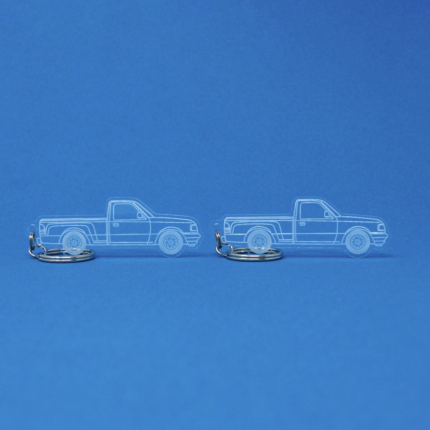 Ford Ranger Keychain 2nd Gen Splash Reg Cab Stepside Flareside | 1993-1997 (1 Pair)