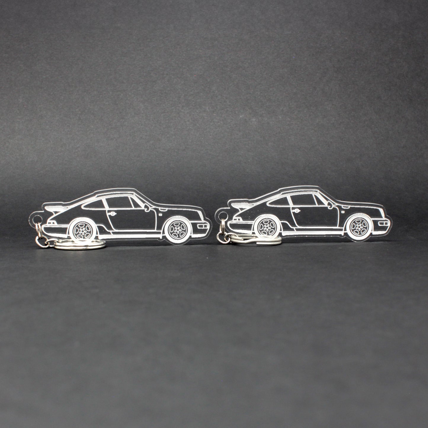 Porsche 911 Turbo Keychain 964 | 1989-1994 (1 Pair)