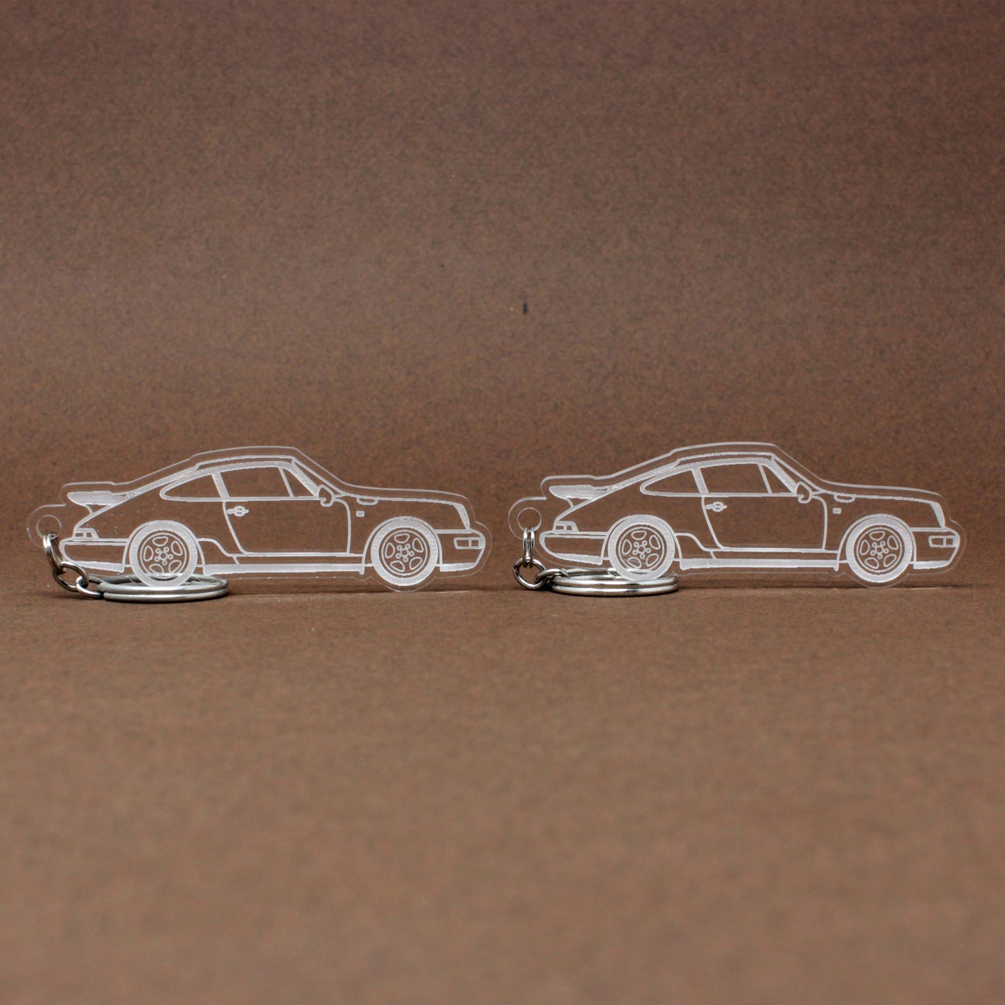 Porsche 911 Turbo Keychain 964 | 1989-1994 (1 Pair)
