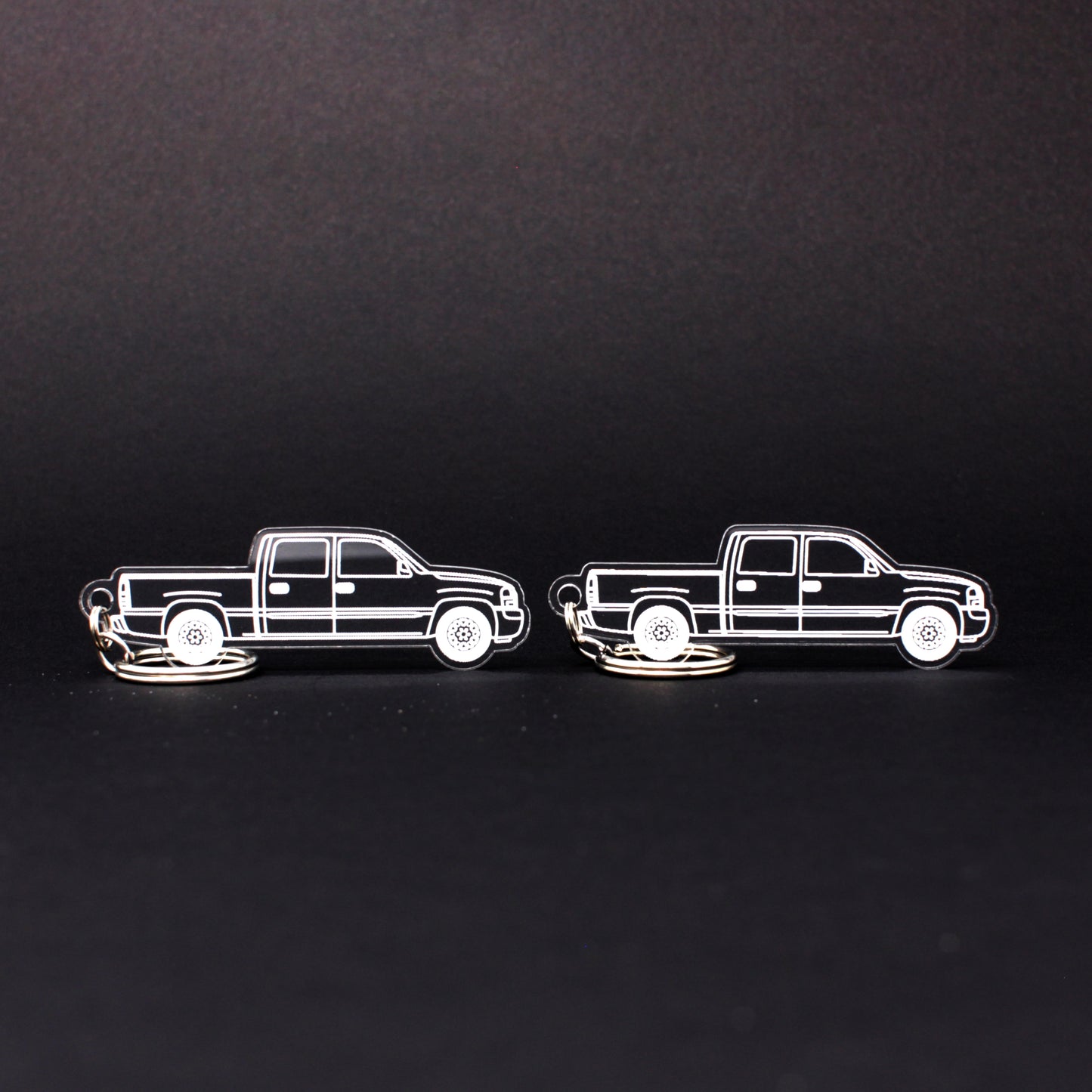 GMC Sierra 1500 Keychain 2nd Gen Crew Cab | 1999-2006