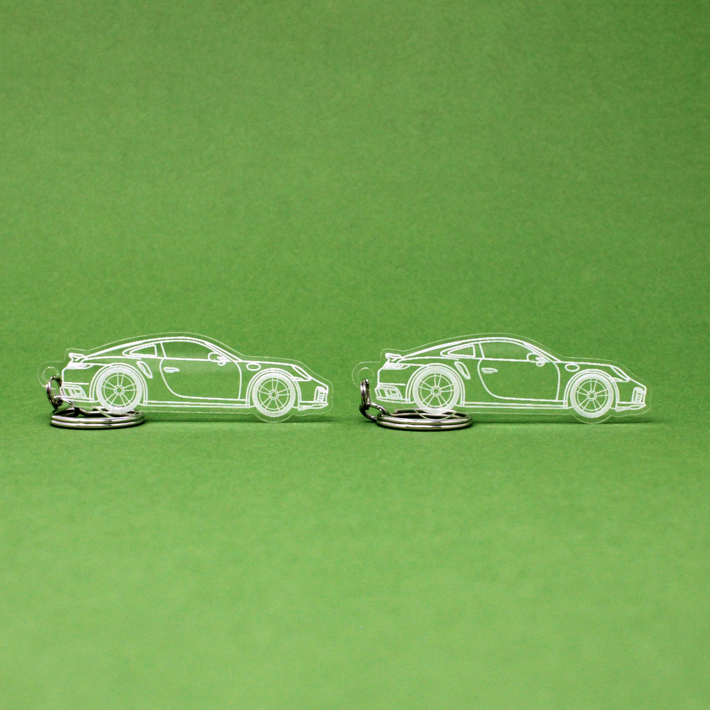 Porsche 911 Turbo Keychain 992.1 | 2020-2025 (1 Pair)