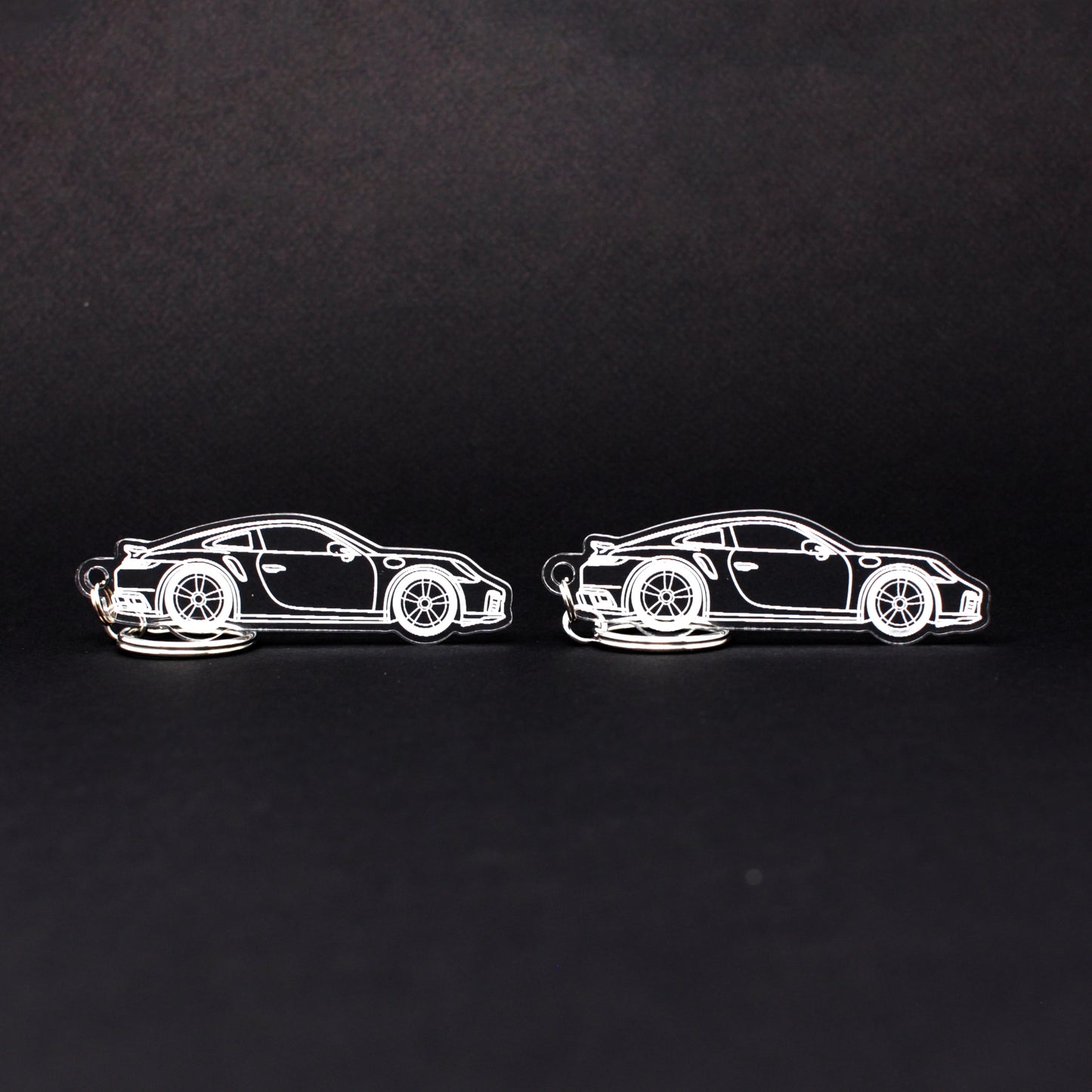Porsche 911 Turbo Keychain 992.1 | 2020-2025 (1 Pair)