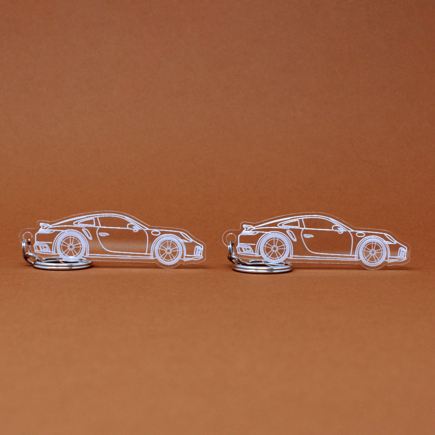 Porsche 911 Turbo Keychain 992.1 | 2020-2025 (1 Pair)