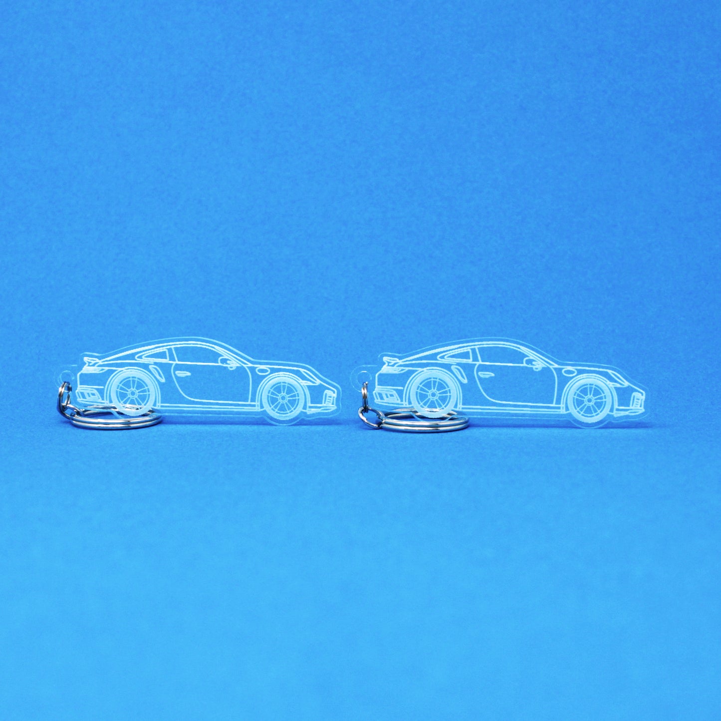 Porsche 911 Turbo Keychain 992.1 | 2020-2025 (1 Pair)