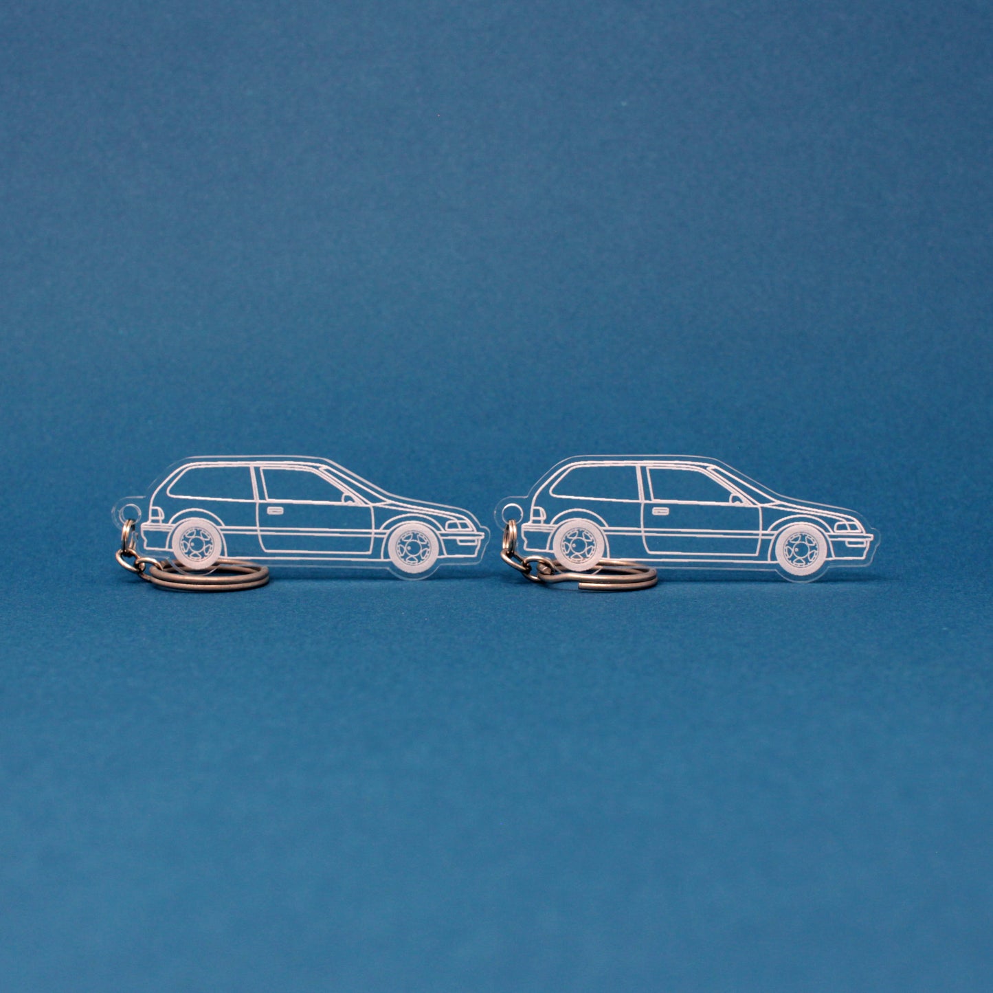 Honda Civic Keychain EF Hatchback | 1988-1991 (1 Pair)