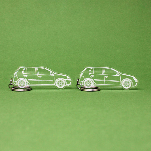 Volkswagen Golf Keychain 5-Door MK5 MKV | 2004-2009 (1 Pair)