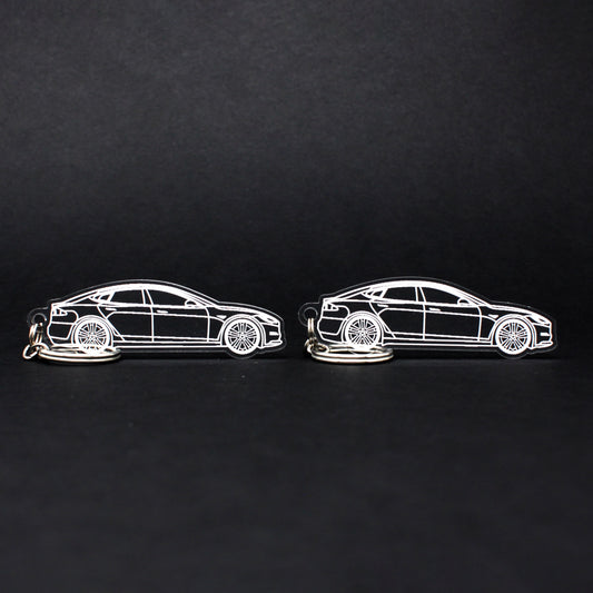 Tesla Model S Keychain | 2013-2025 (1 Pair)