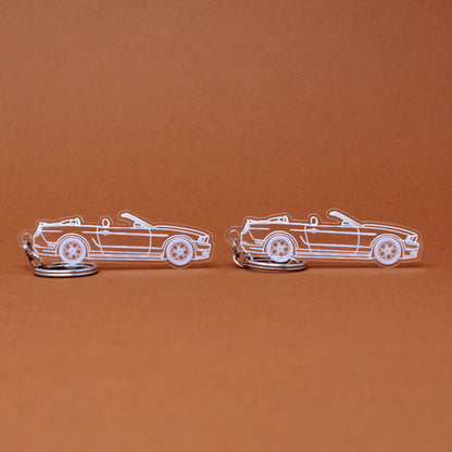 Ford Mustang Keychain 5th Gen S197 Convertible | 2005-2014