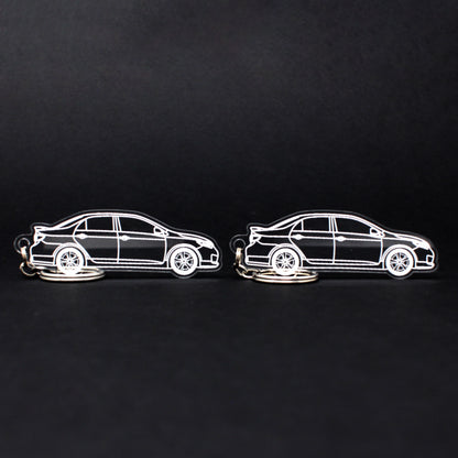 Toyota Corolla Keychain 10th Gen E140 E150 Sedan | 2009-2013
