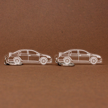 Toyota Corolla Keychain 10th Gen E140 E150 Sedan | 2009-2013