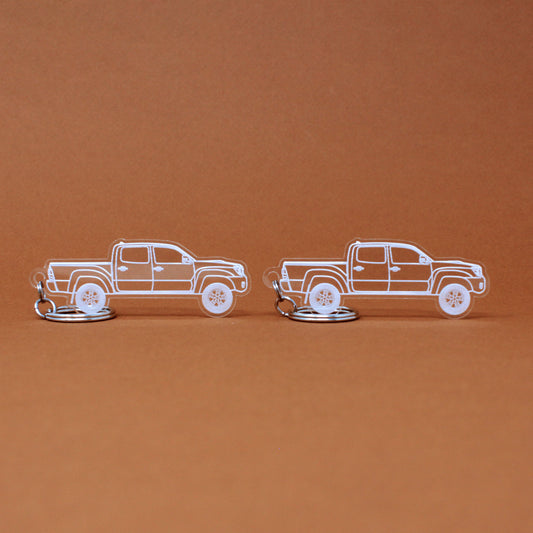 Toyota Tacoma Keychain 2nd Gen [Post-Facelift] | 2012-2015 (1 Pair)