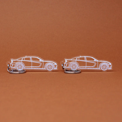 Dodge Charger Keychain Hellcat | 2015-2022