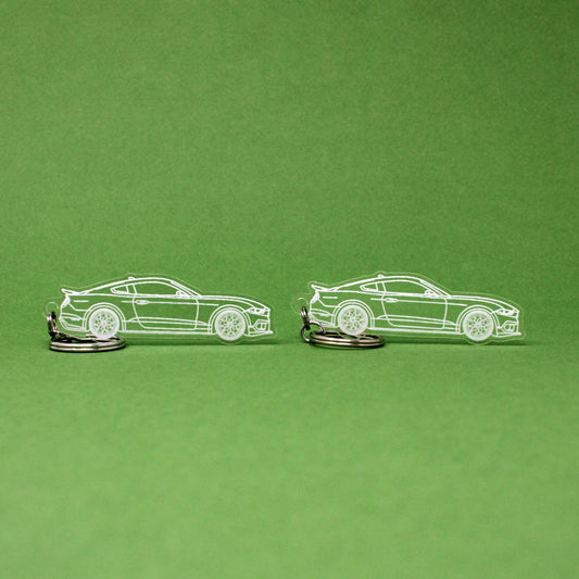 Ford Mustang Keychain | 2017-2023 (1 Pair)