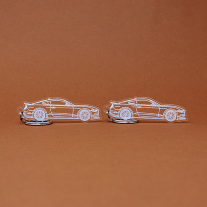Ford Mustang Keychain | 2017-2023 (1 Pair)