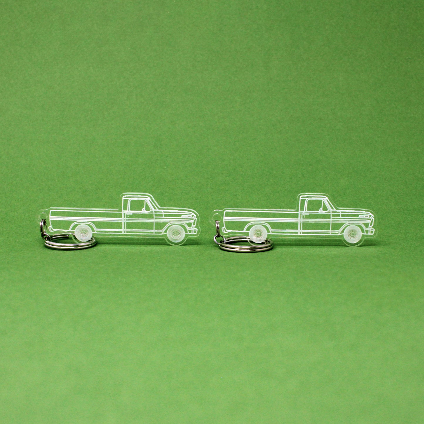 Ford F-100 Keychain 5th Gen Reg Cab Long Bed | 1967-1969