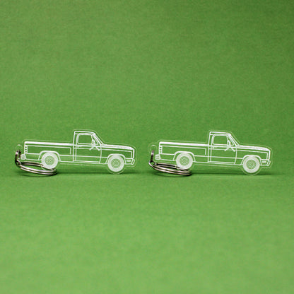 Dodge Ram D150 Keychain Reg Cab | 1981-1993