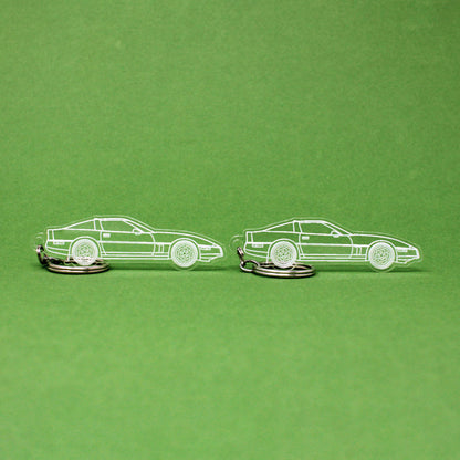 Chevrolet Corvette Keychain C4 Hardtop | 1984-1996 (1 Pair)