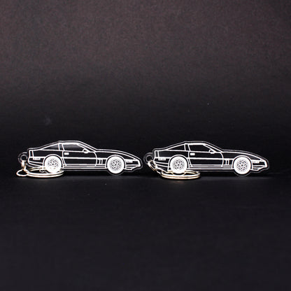 Chevrolet Corvette Keychain C4 Hardtop | 1984-1996 (1 Pair)