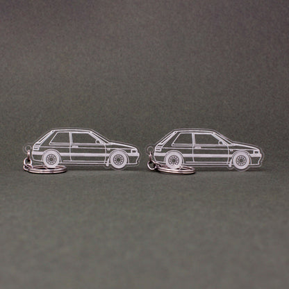 Mazda 323 Familia Keychain 6th Gen Hatchback | 1990-1996
