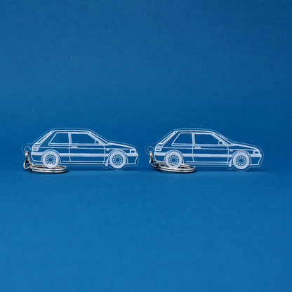 Mazda 323 Familia Keychain 6th Gen Hatchback | 1990-1996