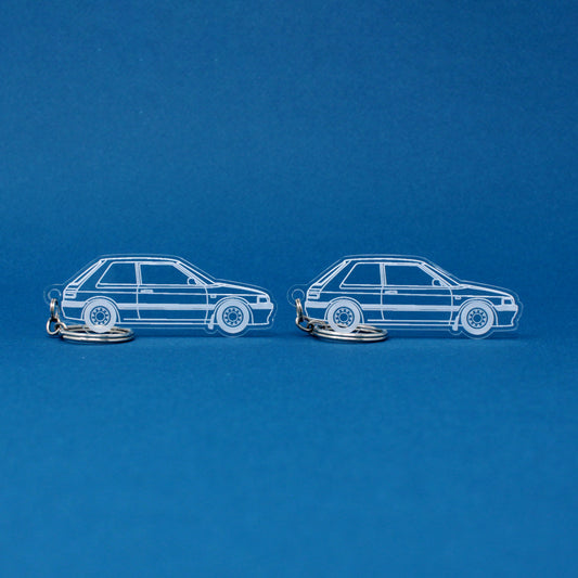 Mazda 323 Familia Keychain 6th Gen Hatchback | 1990-1996 (1 Pair)