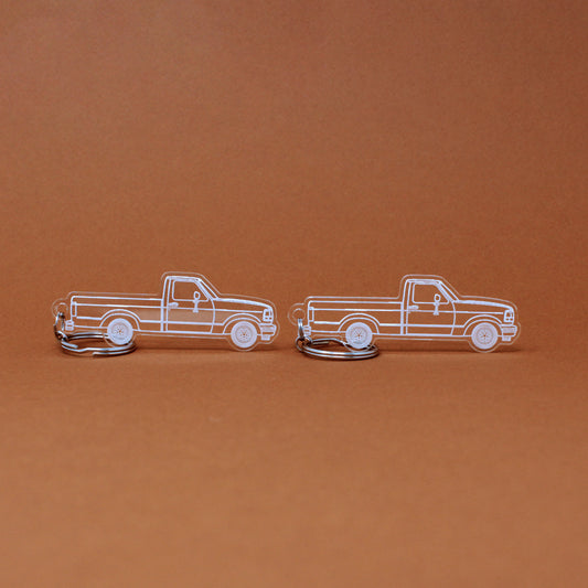 Ford F-150 Keychain 9th Gen Reg Cab Long Box | 1992-1997