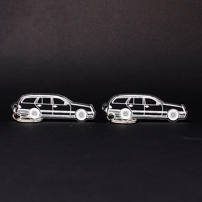 Mercedes-Benz E320 Keychain S210 Wagon [Pre-Facelift] | 1996-1999 (1 Pair)