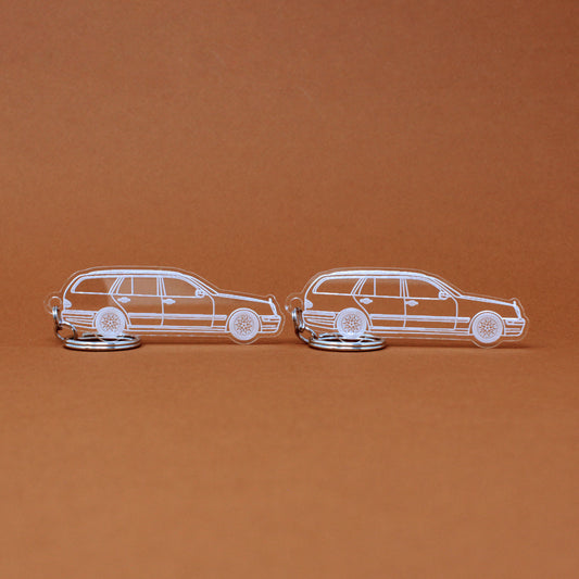 Mercedes-Benz E320 Keychain S210 Wagon [Pre-Facelift] | 1996-1999 (1 Pair)