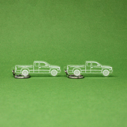 Dodge Dakota Keychain 2nd Gen Ext Cab | 1997-2004