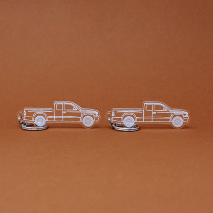 Dodge Dakota Keychain 2nd Gen Ext Cab | 1997-2004
