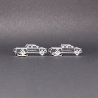 Dodge Dakota Keychain 2nd Gen Quad Cab | 1997-2004