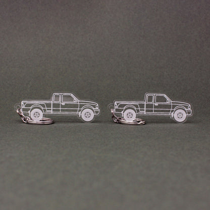 Ford Ranger Keychain 3rd Gen Ext Cab Stepside Flareside | 1998-2011