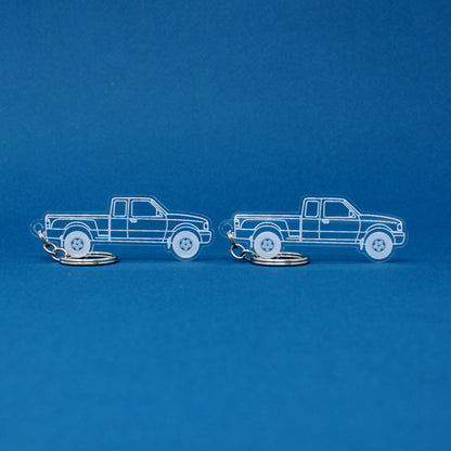 Ford Ranger Keychain 3rd Gen Ext Cab Stepside Flareside | 1998-2011