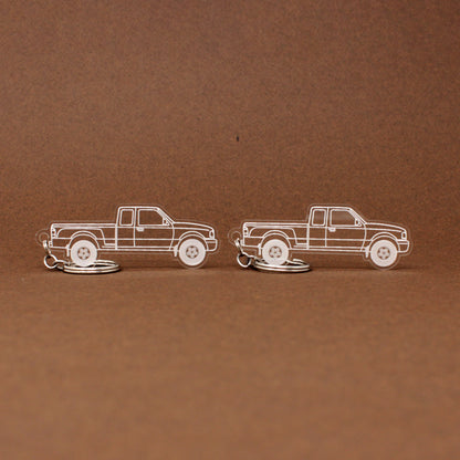Ford Ranger Keychain 3rd Gen Ext Cab Stepside Flareside | 1998-2011