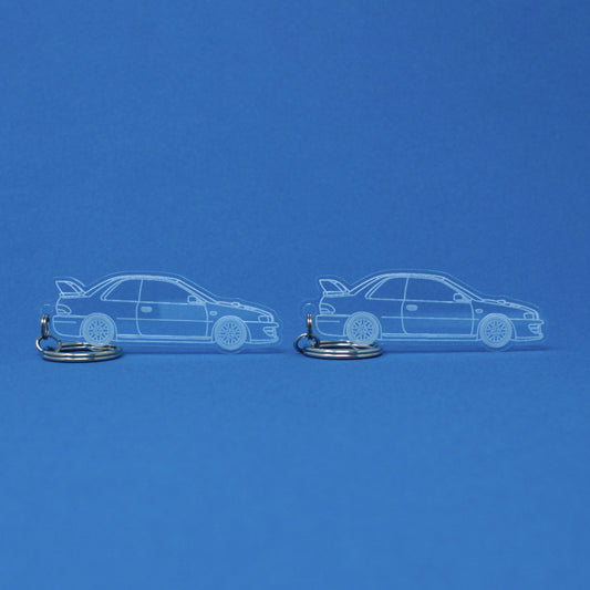 Subaru Impreza Keychain 22B STI | 1998 (1 Pair)