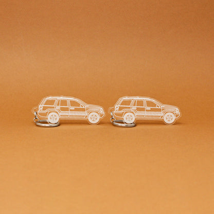 Jeep Grand Cherokee Keychain 2nd Gen WJ | 1999-2004