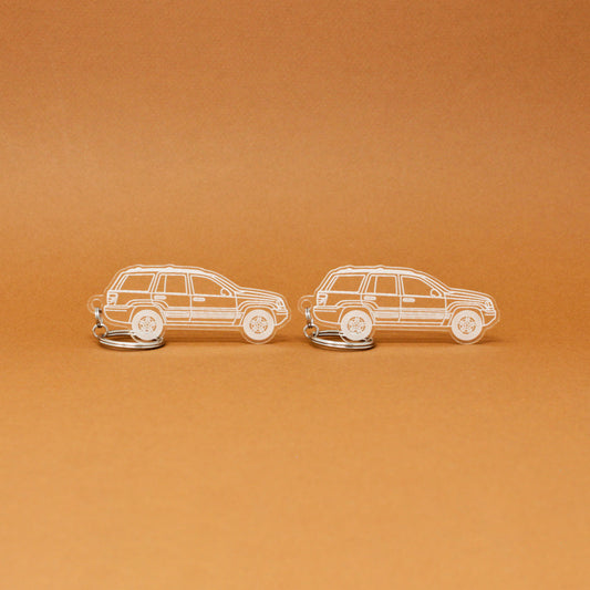 Jeep Grand Cherokee Keychain 2nd Gen WJ | 1999-2004