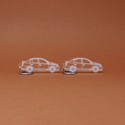 Toyota Echo Keychain 1st Gen XP10 Sedan (Platz) | 2000-2005