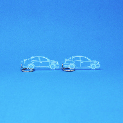 Toyota Echo Keychain 1st Gen XP10 Sedan (Platz) | 2000-2005