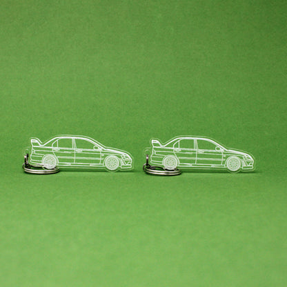 Mitsubishi Lancer Evo VII Keychain | 2001-2003