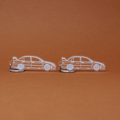 Mitsubishi Lancer Evo VII Keychain | 2001-2003