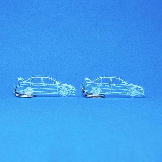 Mitsubishi Lancer Evo VII Keychain | 2001-2003