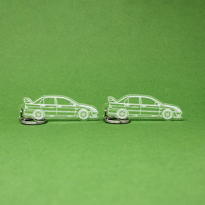 Mitsubishi Lancer Evo VIII Keychain | 2003-2005