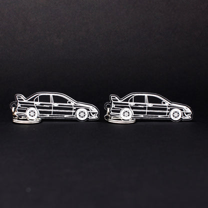 Mitsubishi Lancer Evo VIII Keychain | 2003-2005
