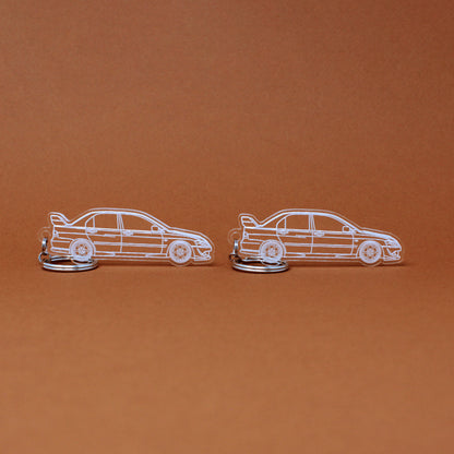 Mitsubishi Lancer Evo VIII Keychain | 2003-2005
