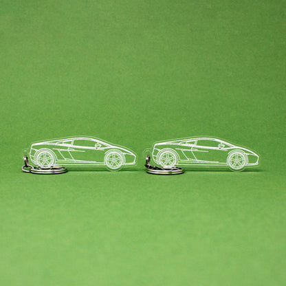 Lamborghini Gallardo Keychain [Pre-Facelift] | 2003-2008 (1 Pair)
