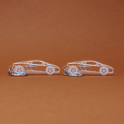 Lamborghini Gallardo Keychain [Pre-Facelift] | 2003-2008 (1 Pair)