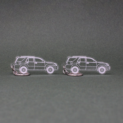 Toyota 4Runner Hilux Surf Keychain 4th Gen N210 | 2003-2009