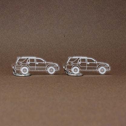 Toyota 4Runner Hilux Surf Keychain 4th Gen N210 | 2003-2009